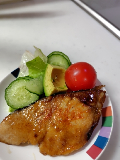 ぶりの照り焼き