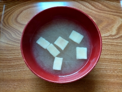 高野豆腐のお味噌汁