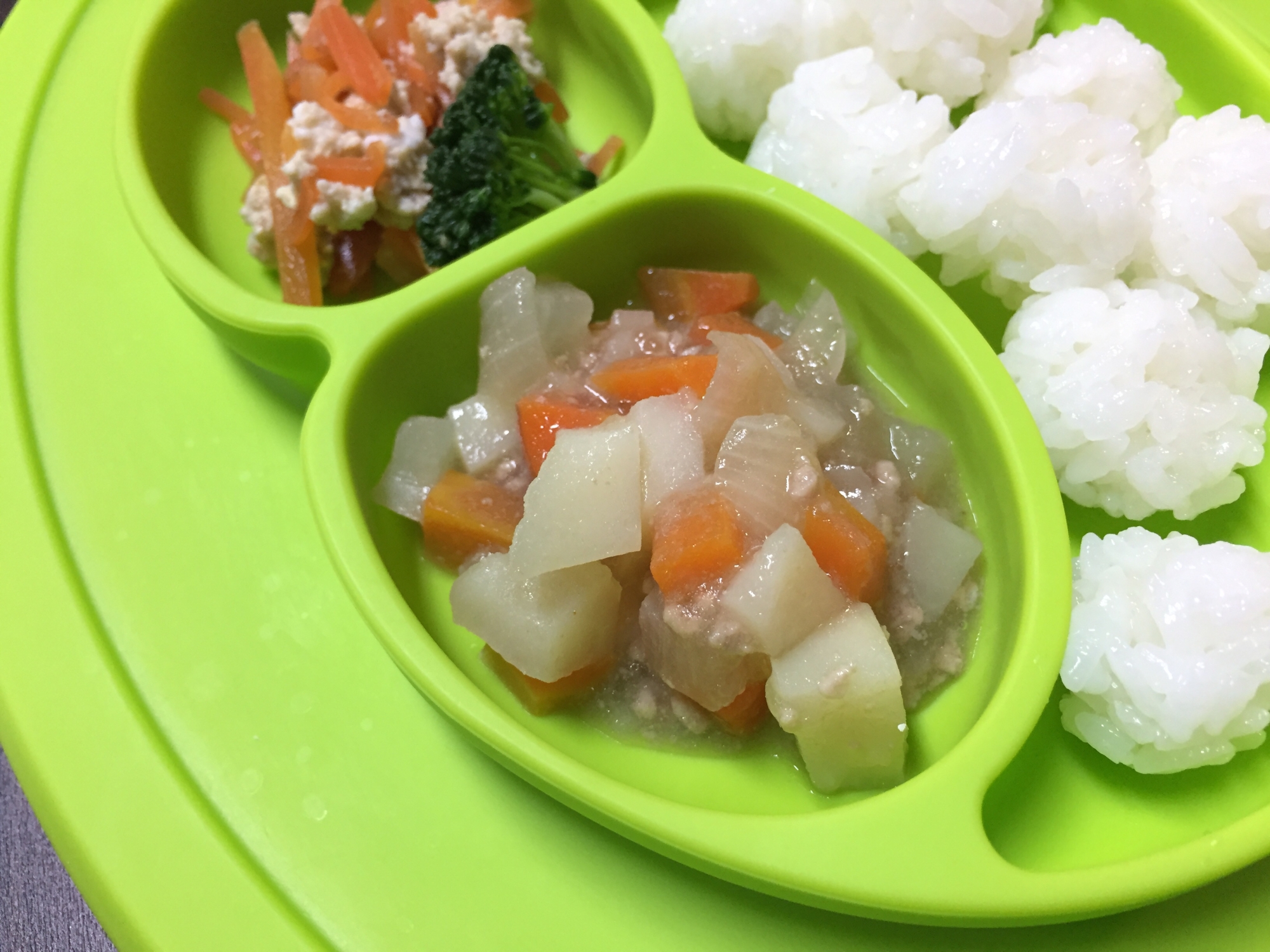 【離乳食 完了期】豚ひき肉じゃが