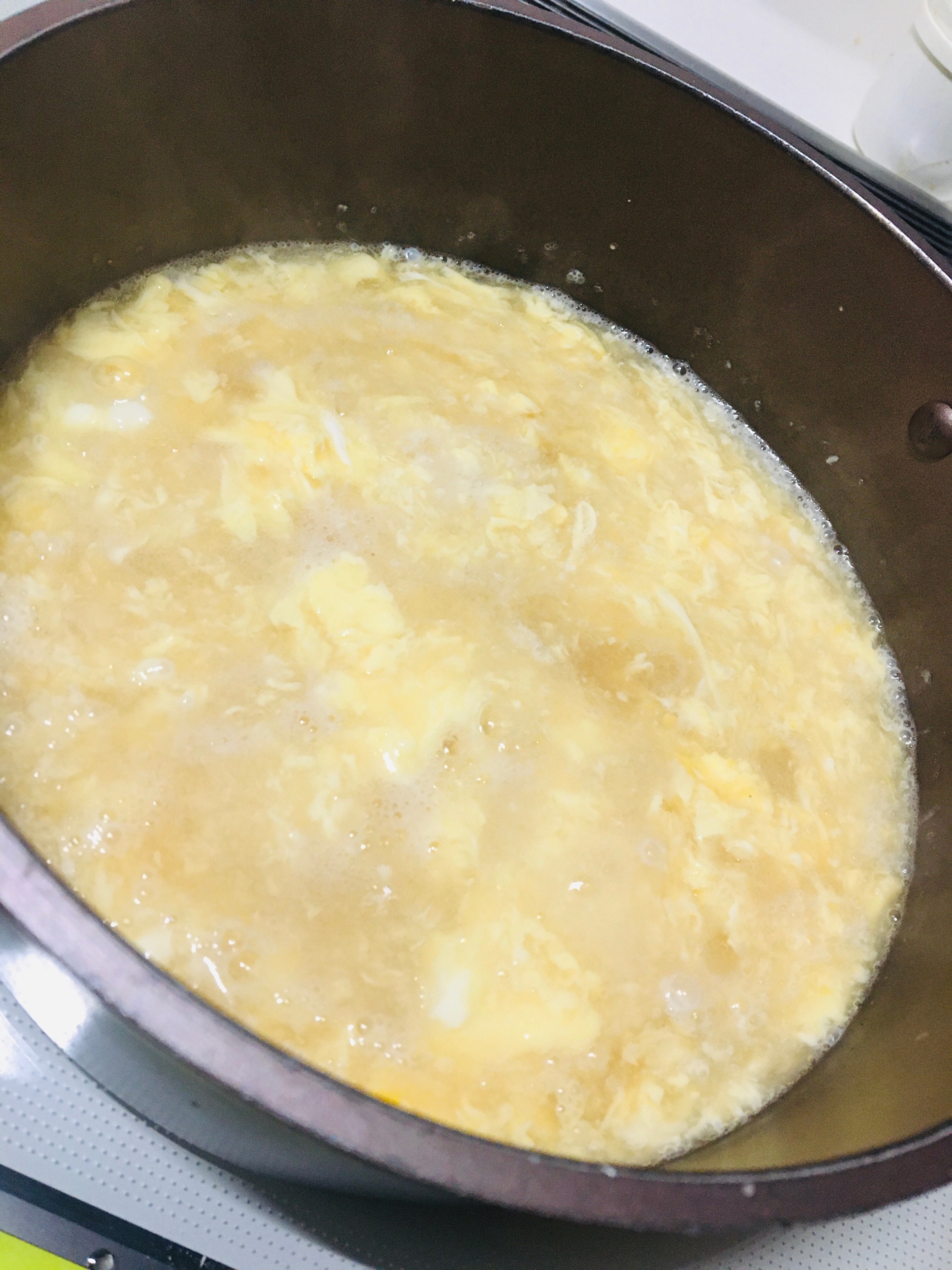 めんつゆで簡単！かき玉スープ