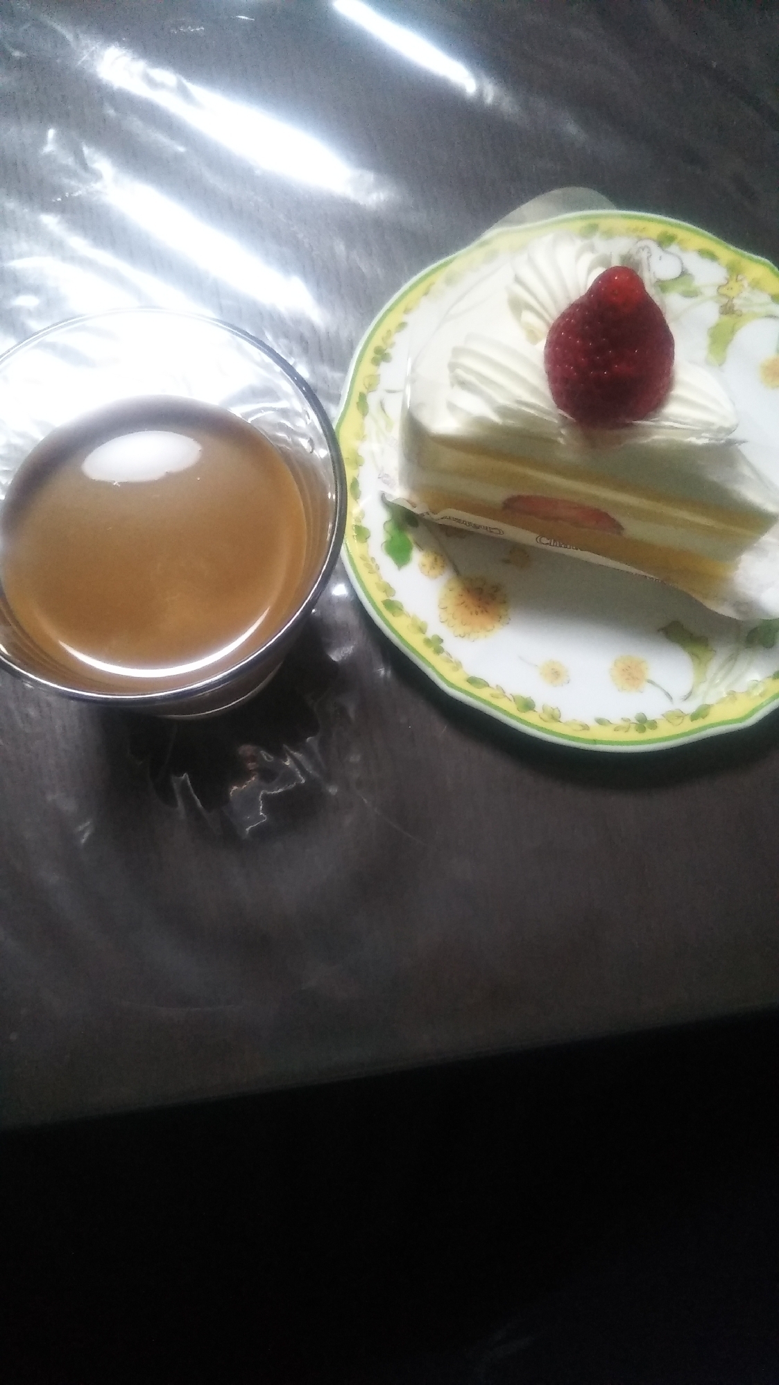 アイスはちみつレモンコーヒー&ケーキセット