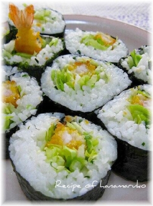 ボリュームたっぷり”エビフライ巻きの行楽弁当”