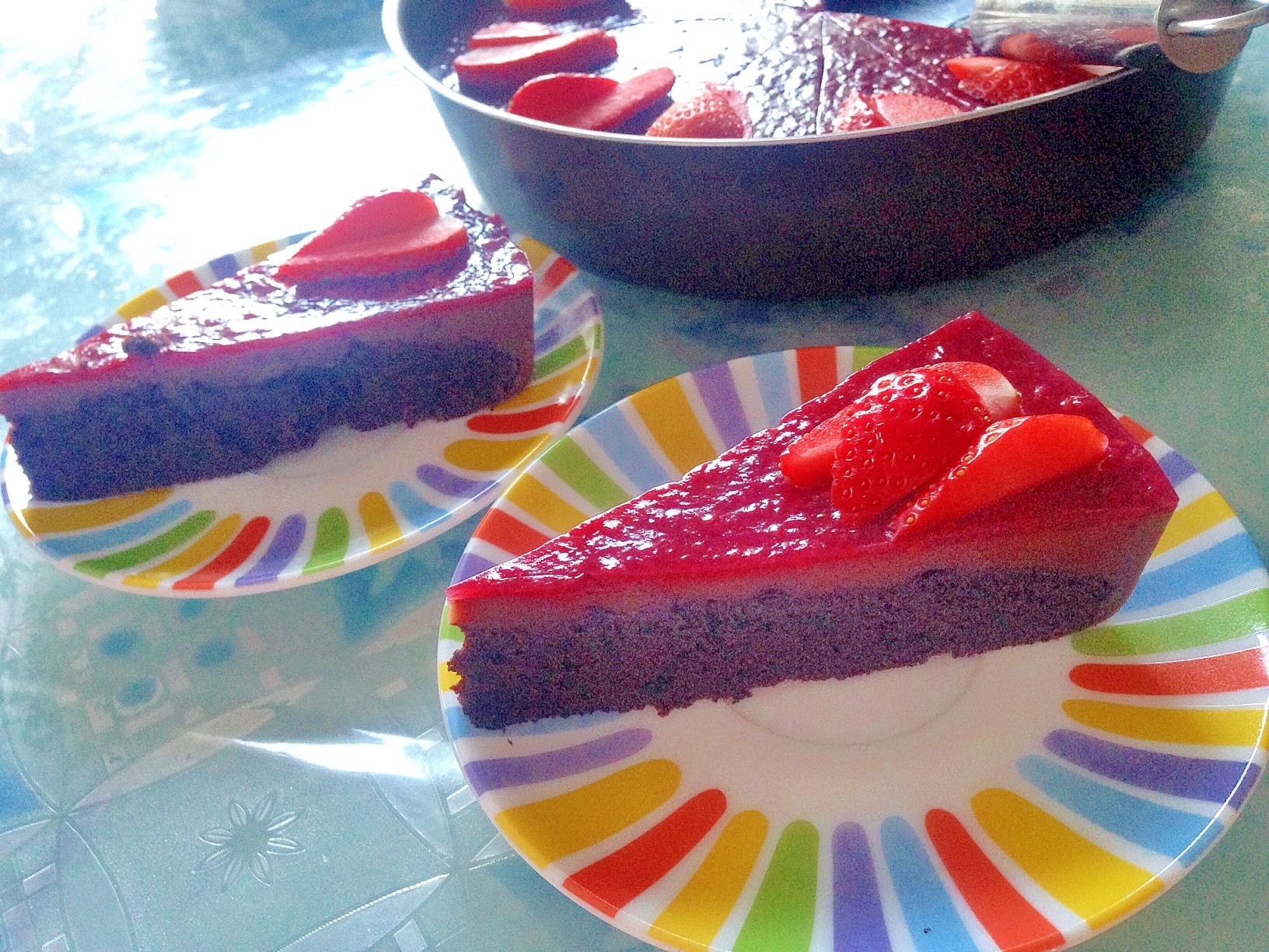 チョコとラズベリーのムースケーキ レシピ 作り方 By Yuki 楽天レシピ