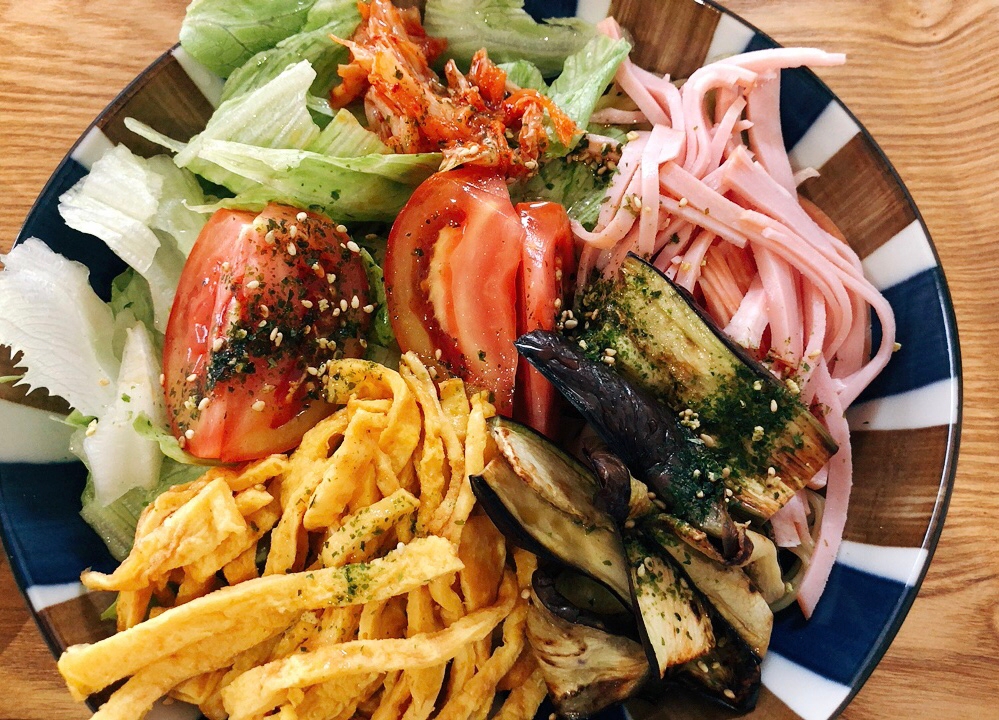 胡瓜が苦手な人が食べる冷麺