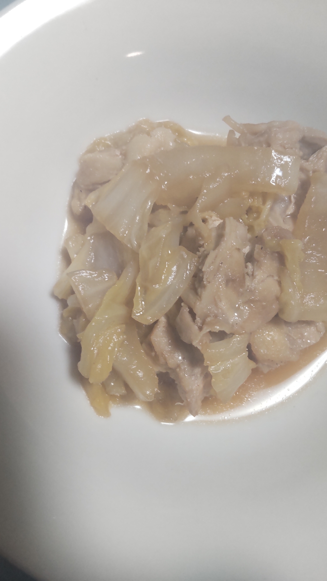 鶏肉と白菜煮