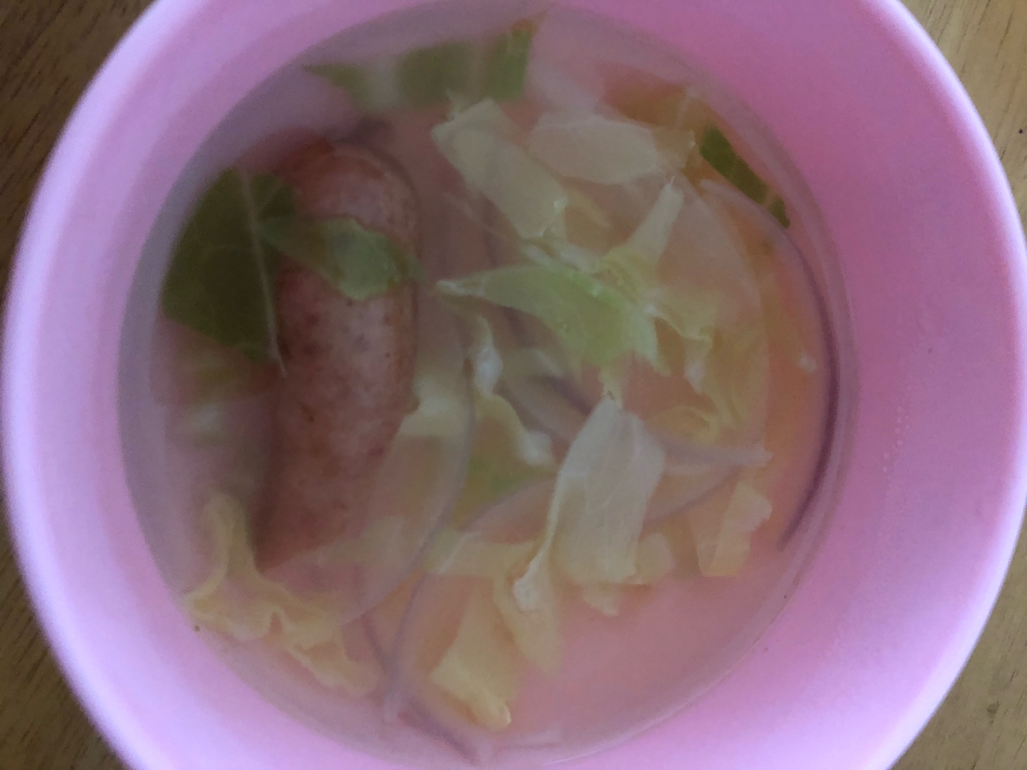 朝食に簡単バランス野菜スープ