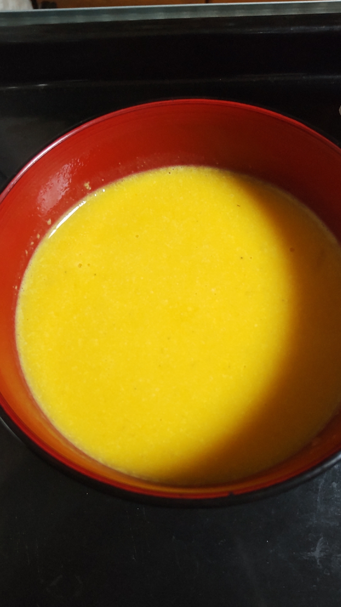 丸ごとかぼちゃスープ