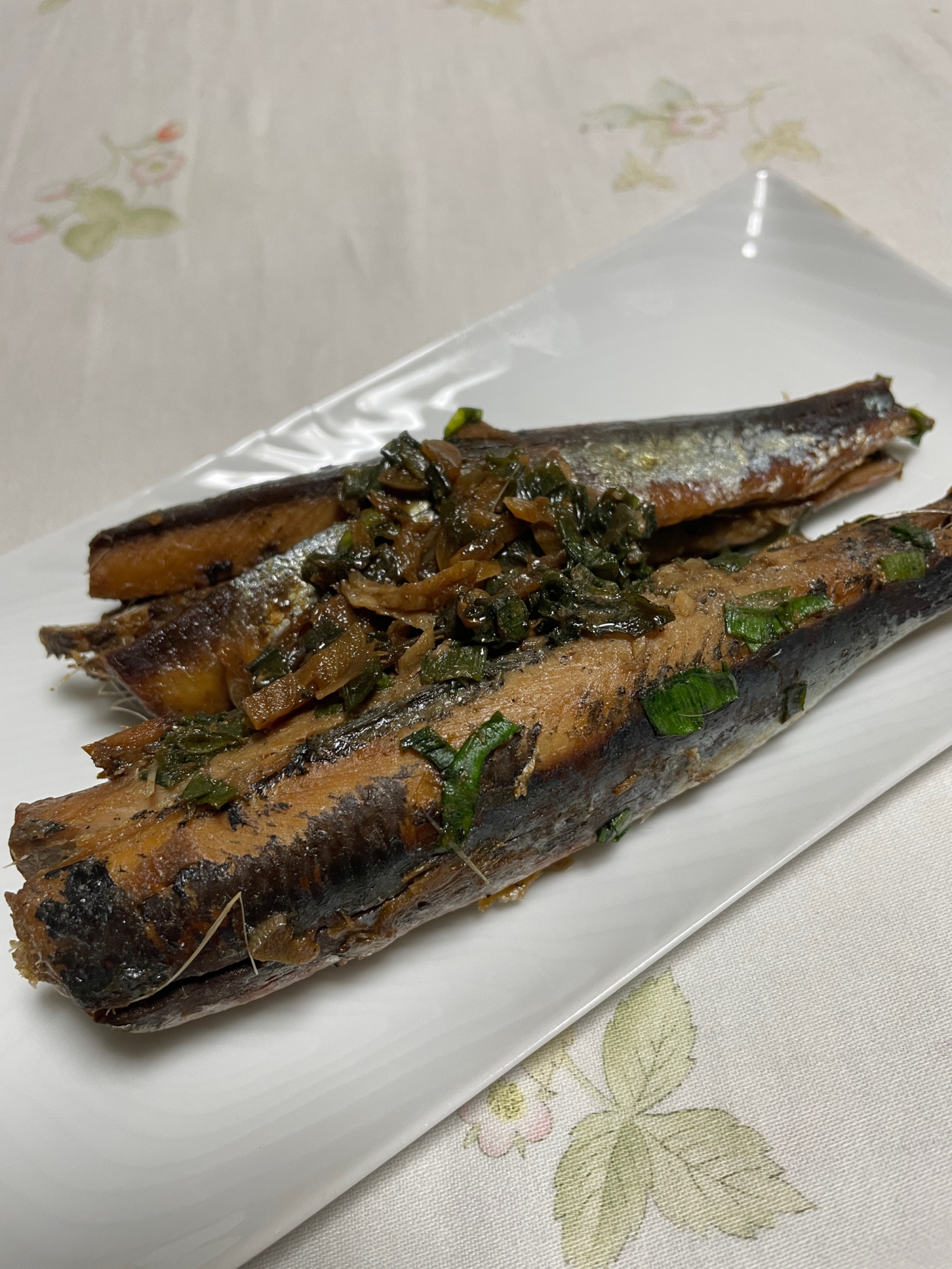 ボニークでイワシの煮物