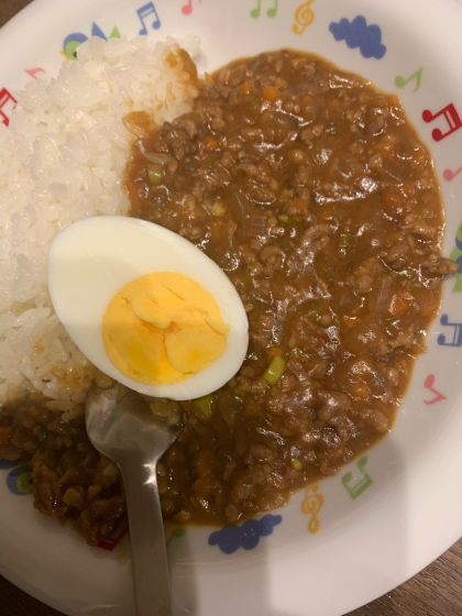 卵は茹で卵ですが、美味しかったです！