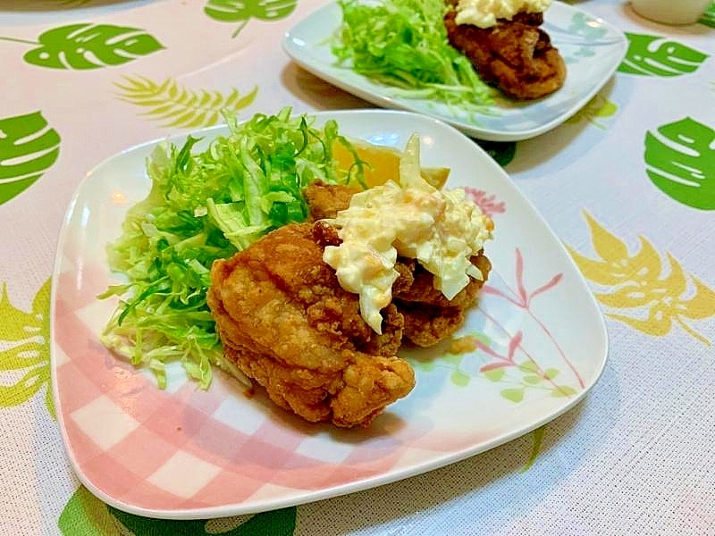 ザクザク！シンプルなフライドチキン
