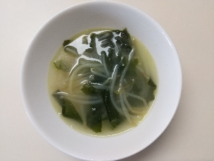 もっと簡単、もやしの中華スープ