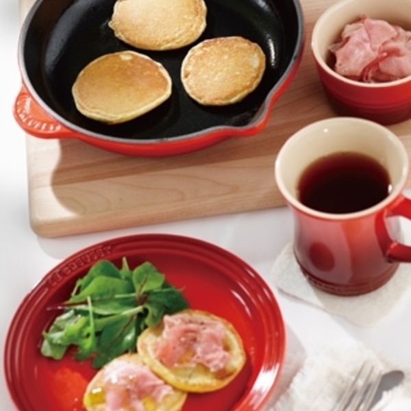 ル クルーゼ公式 もっちりおかずパンケーキ レシピ 作り方 By ル クルーゼ公式ショップ 楽天レシピ ル クルーゼ公式 もっちりおかずパンケーキ レシピ 作り方 By ル クルーゼ公式ショップ 楽天レシピ