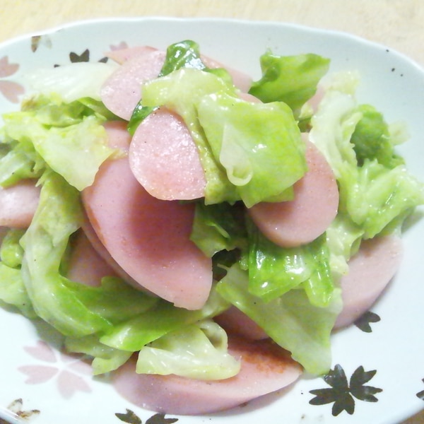 魚肉ソーセージとキャベツの炒めもの お弁当にも レシピ 作り方 By おおら 楽天レシピ 魚肉ソーセージとキャベツの炒めもの お弁当にも レシピ 作り方 By おおら 楽天レシピ