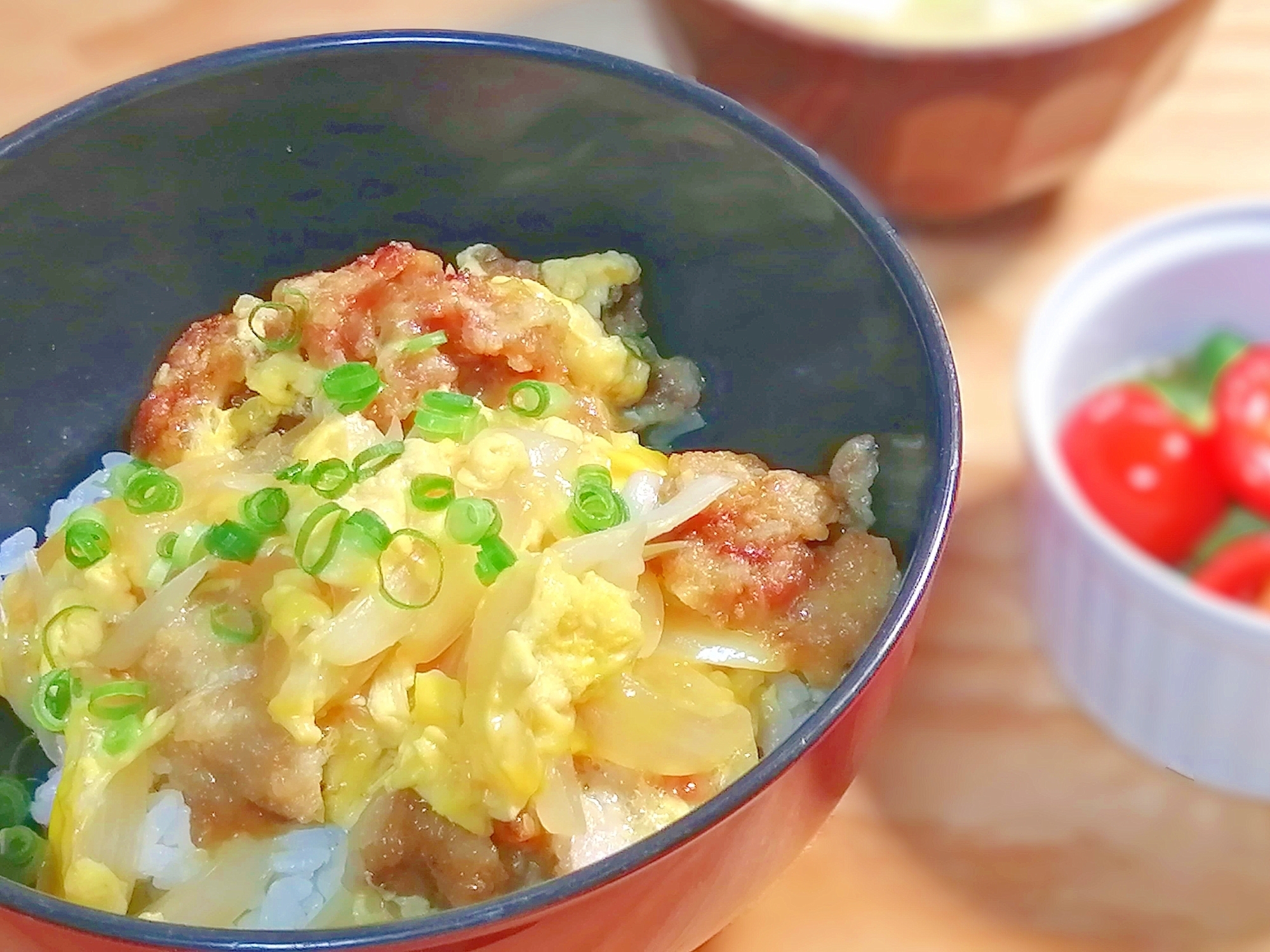 【めんつゆで】から揚げ丼