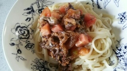 牛肉で冷やしサラダうどん☆