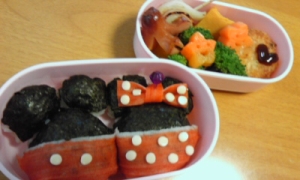 簡単ミッキー ミニーのキャラ弁 レシピ 作り方 By みゆママ 楽天レシピ 簡単ミッキー ミニーのキャラ弁 レシピ 作り方 By みゆママ 楽天レシピ
