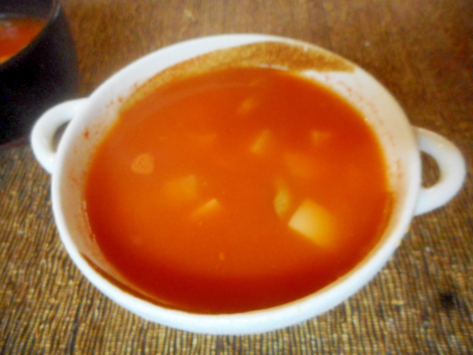 カブとマッシュルームの野菜スープ
