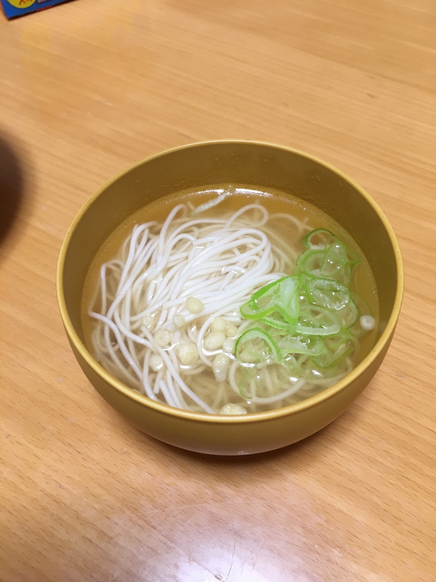 おでんのシメに！にゅうめん。