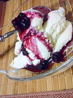 とろーり触感 ブルーベリーのレアチーズケーキ風 レシピ 作り方 By まっしゅ77 楽天レシピ