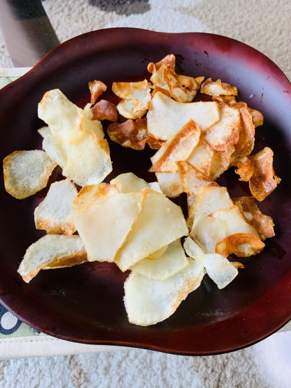 子供と作るポテトチップ