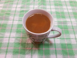 チョココーヒー塩バニラ豆乳