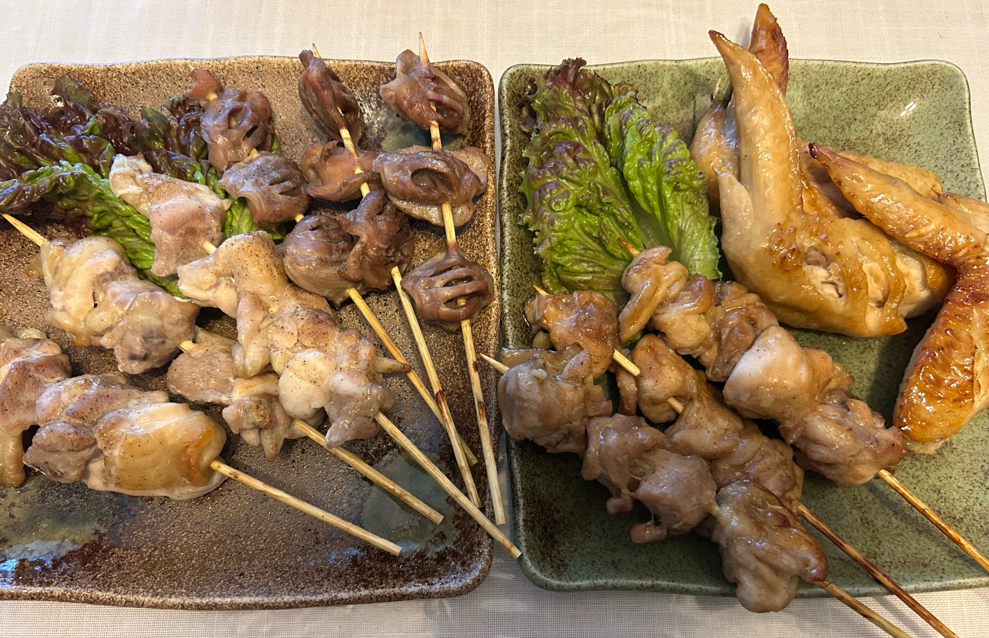*焼き鳥盛り合わせ*
