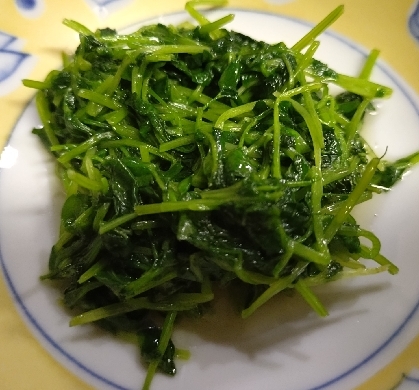 ちゃちゃっと美味い♪豆苗炒め