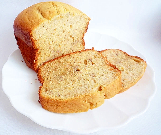 HB ホットケーキミックスでバナナケーキ