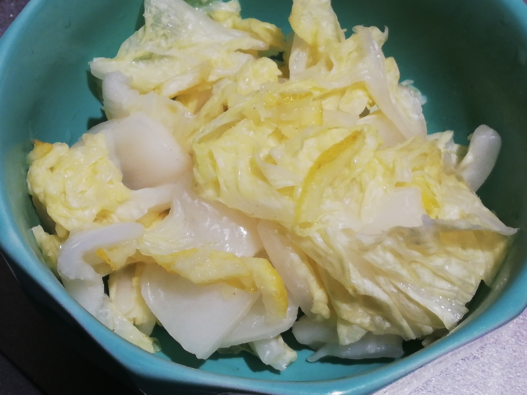 レンジで簡単作りおき！白菜の柚子和え