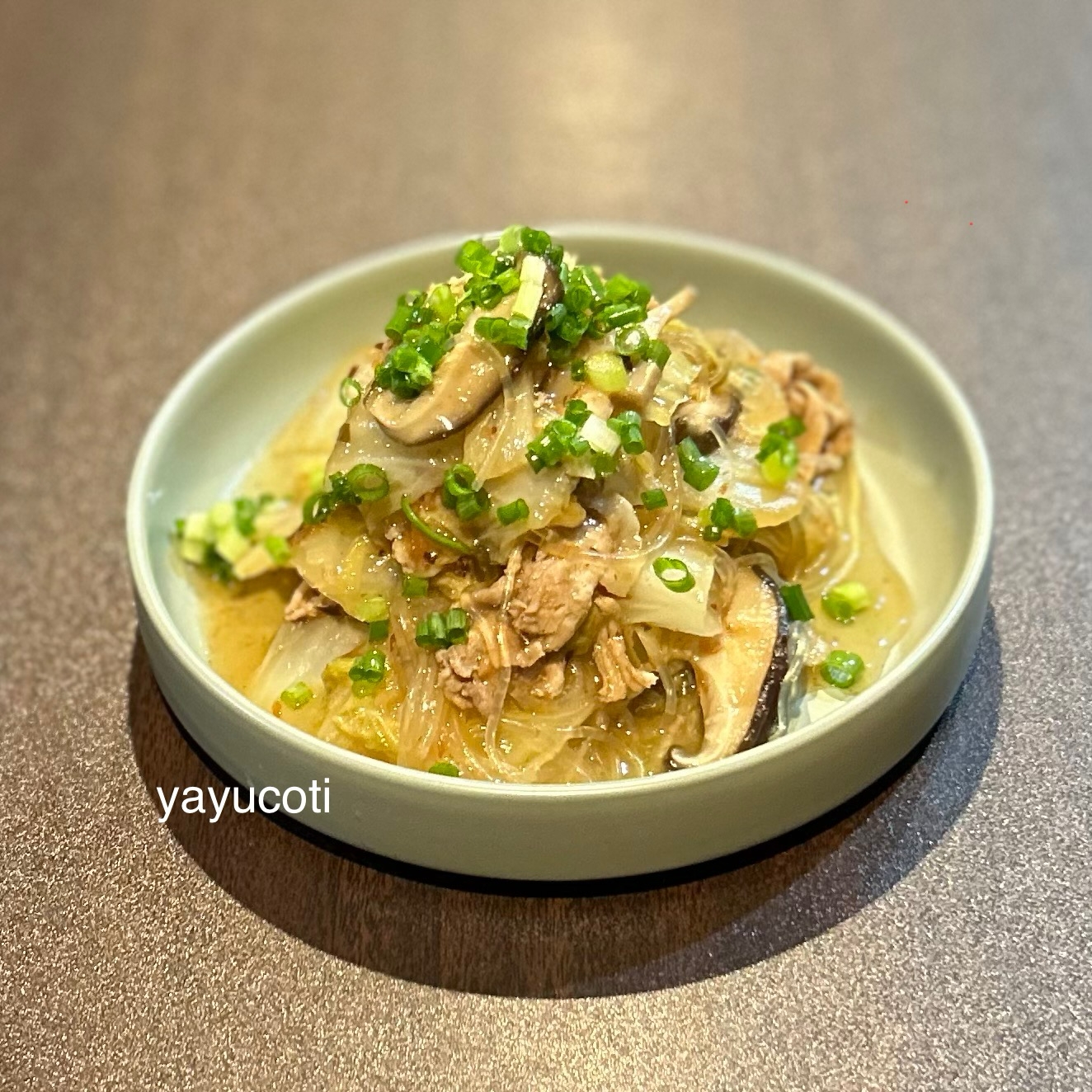 はるさめは水戻し不要！豚肉と白菜の旨煮