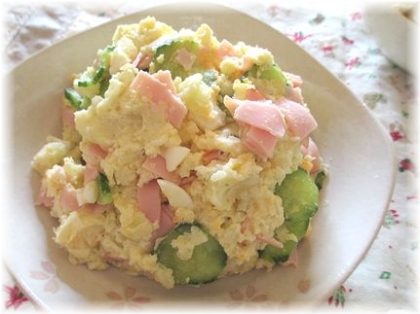 きたあかりで「ポテトサラダ」