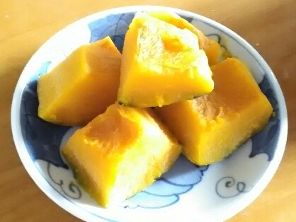 覚えやすい分量でかぼちゃの煮物！