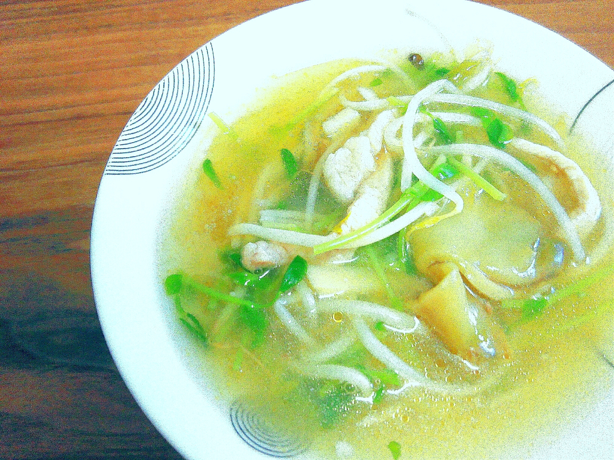 ザーサイ風味な中華スープ