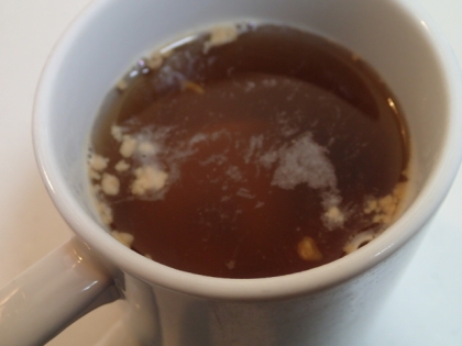 冬も麦茶毎日作ってるよ～♪♪温かい麦茶ほっこり美味しくいただいたよ❤ごちさまぁ❤