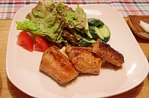 鮭の甘酢☆ソテー