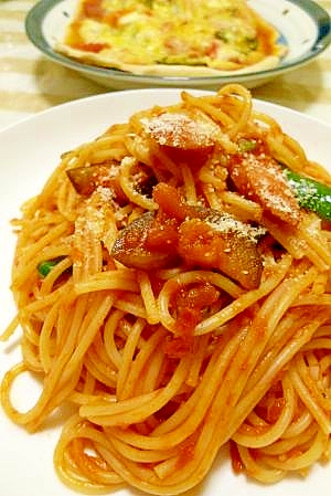 万能ソースの　☆夏野菜パスタ☆