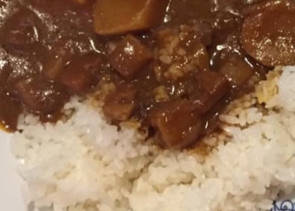 にんにく入りのカレー