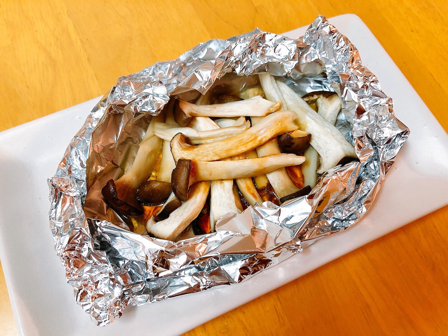 エリンギのホイル焼き【簡単*おつまみ】