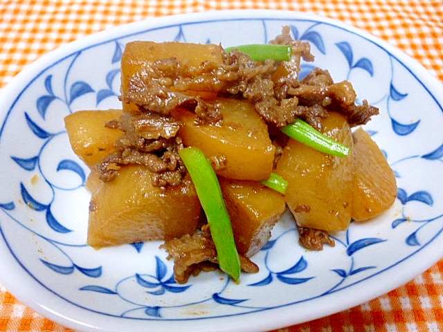 大根と牛肉の炒め煮 レシピ 作り方 By あ ちゃん 楽天レシピ 大根と牛肉の炒め煮 レシピ 作り方 By あ ちゃん 楽天レシピ