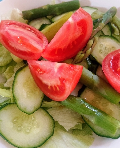 好きな野菜で♪本日のサラダ（ごまマヨ）✧˖°