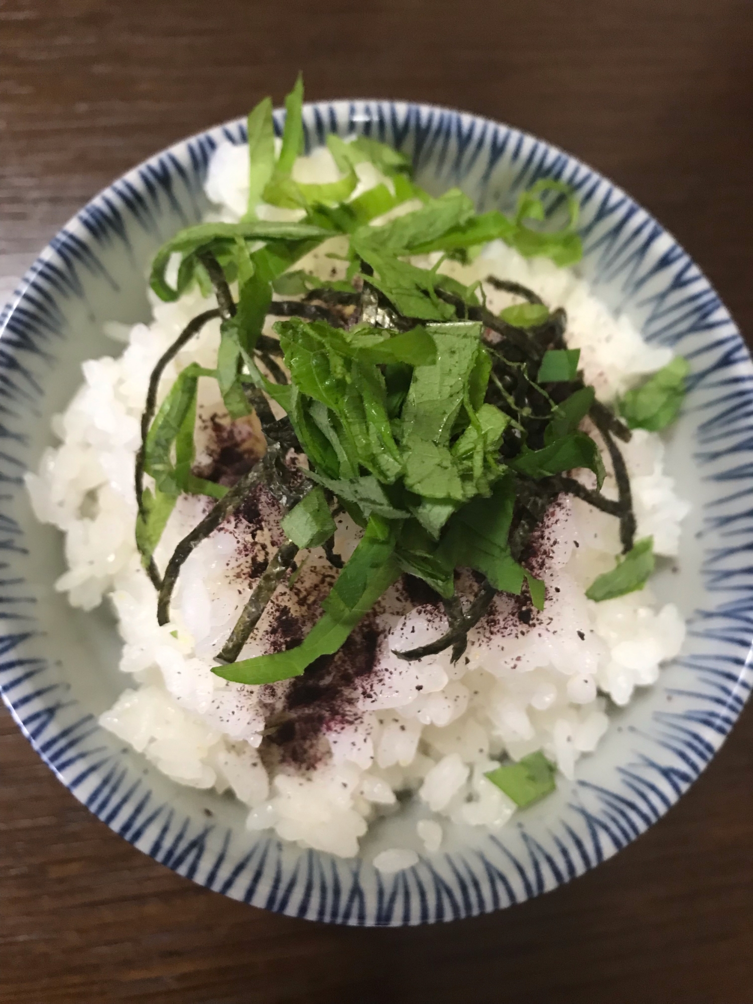 さわやか〜青じそご飯