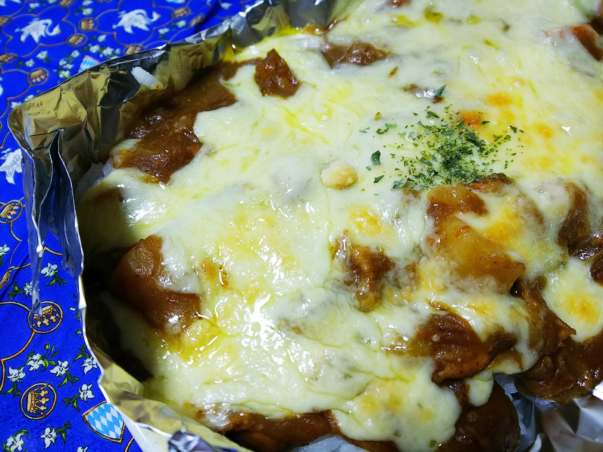 余ったカレーで！カレードリア♪