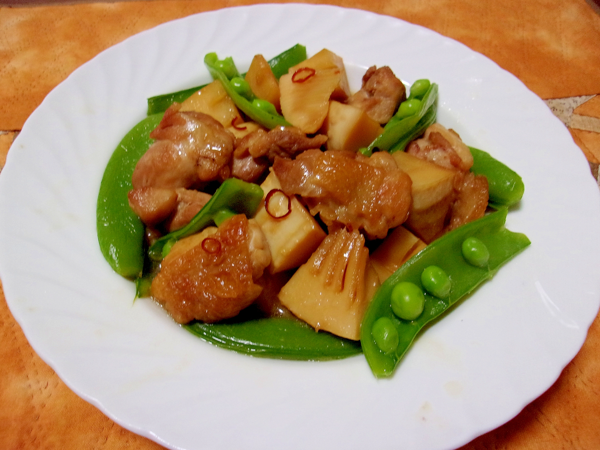鶏もも肉とたけのこの炒め煮 レシピ 作り方 By アルプスの乙女 楽天レシピ
