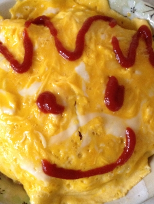 野菜いろいろ!簡単オムライス