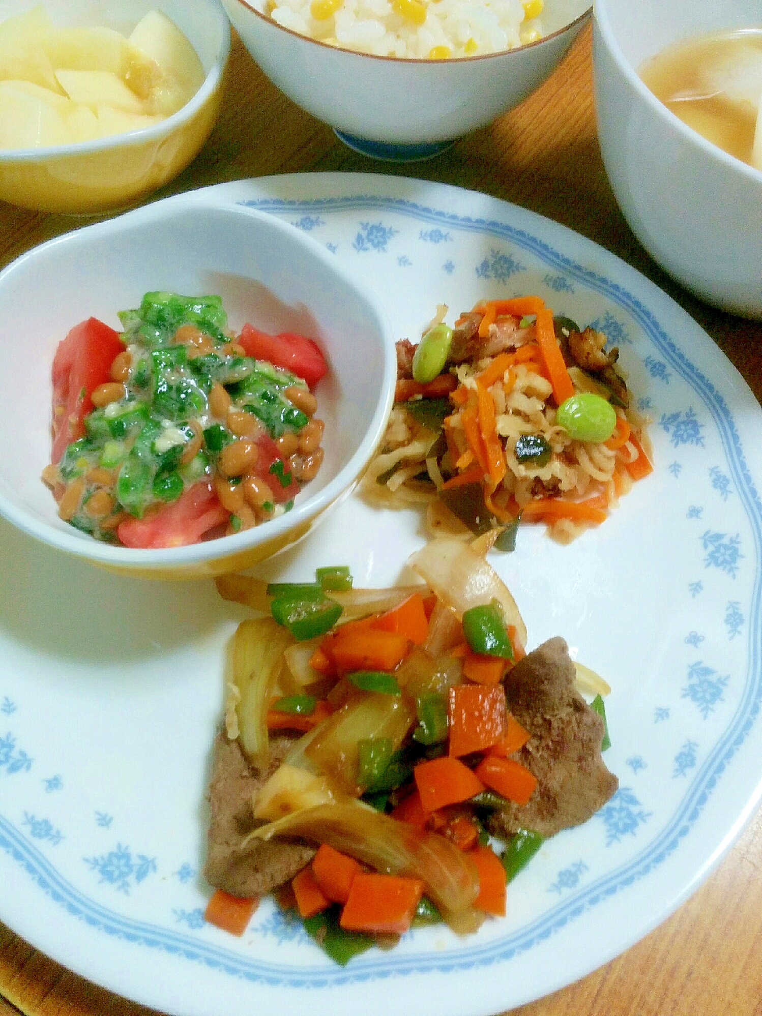 簡単♪レバ野菜炒め