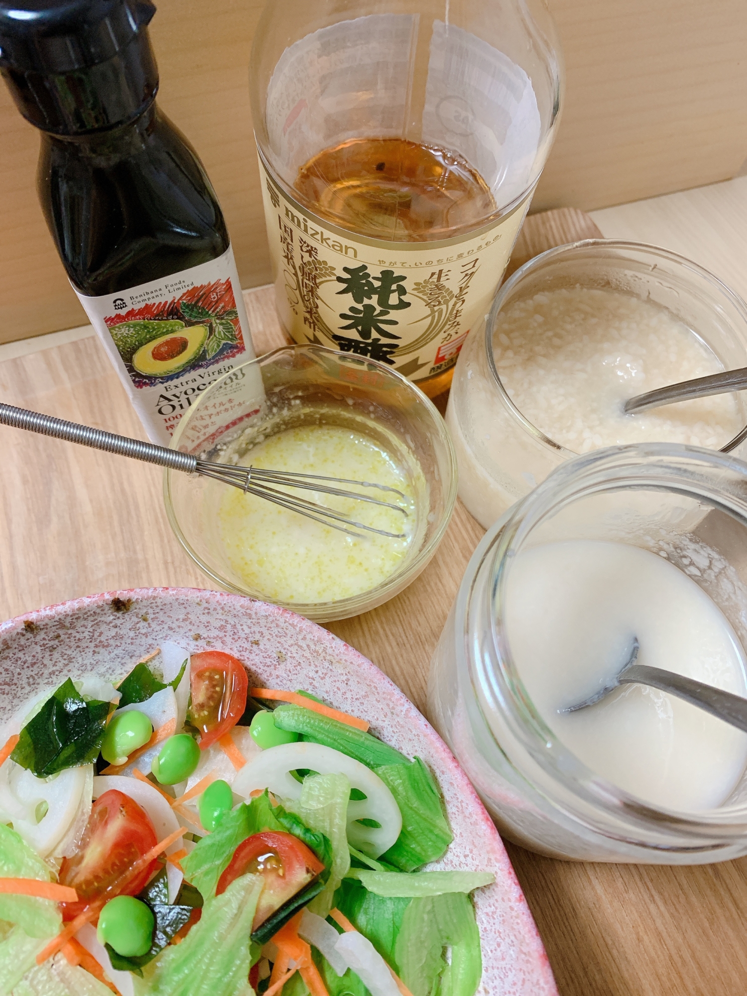 塩麹と甘酒の黄金率ドレッシング