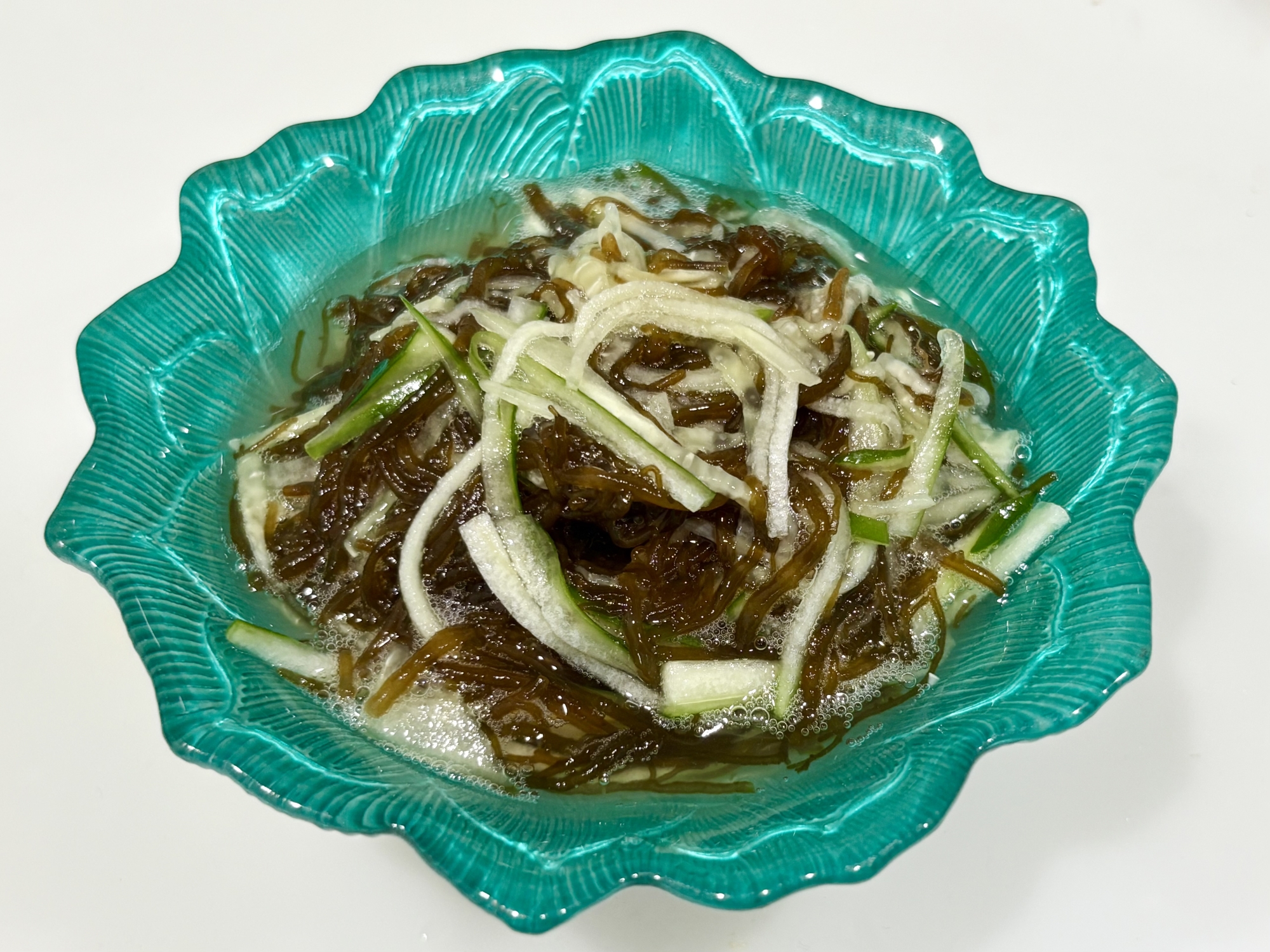 もずくきゅうりの酢の物