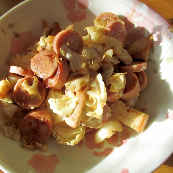 キャベツと魚肉ソーセージのカレーマヨ炒め レシピ 作り方 By みぽりん9215 楽天レシピ キャベツと魚肉ソーセージのカレーマヨ炒め レシピ 作り方 By みぽりん9215 楽天レシピ