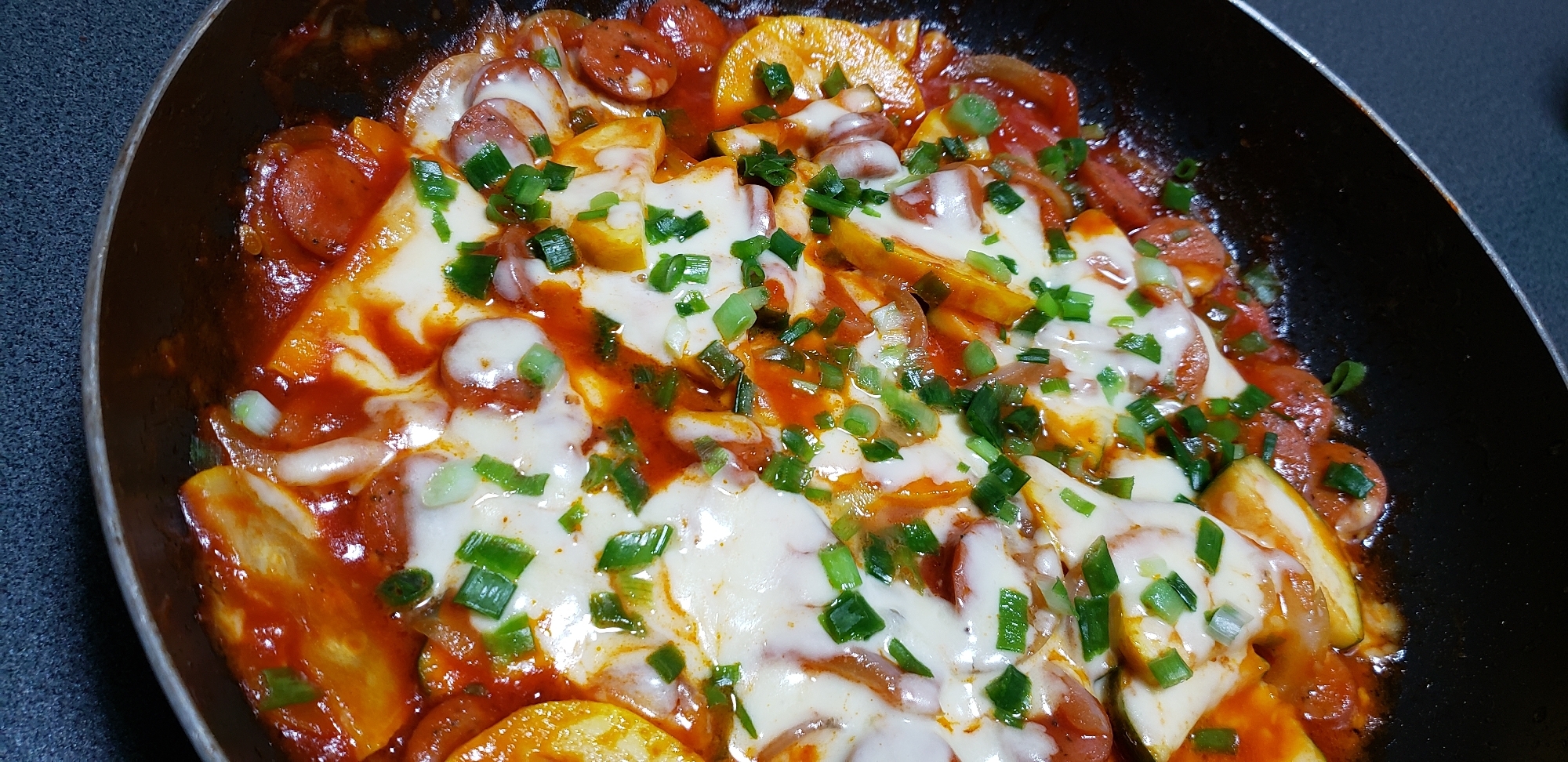 ワンパン ズッキーニのケチャップチーズ焼き レシピ 作り方 By さあたろう 楽天レシピ