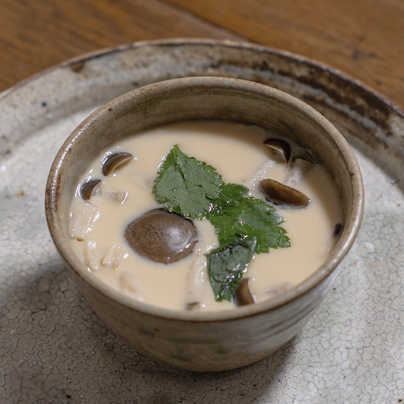 かにかまぼことしめじの茶碗蒸し【和食・副菜】